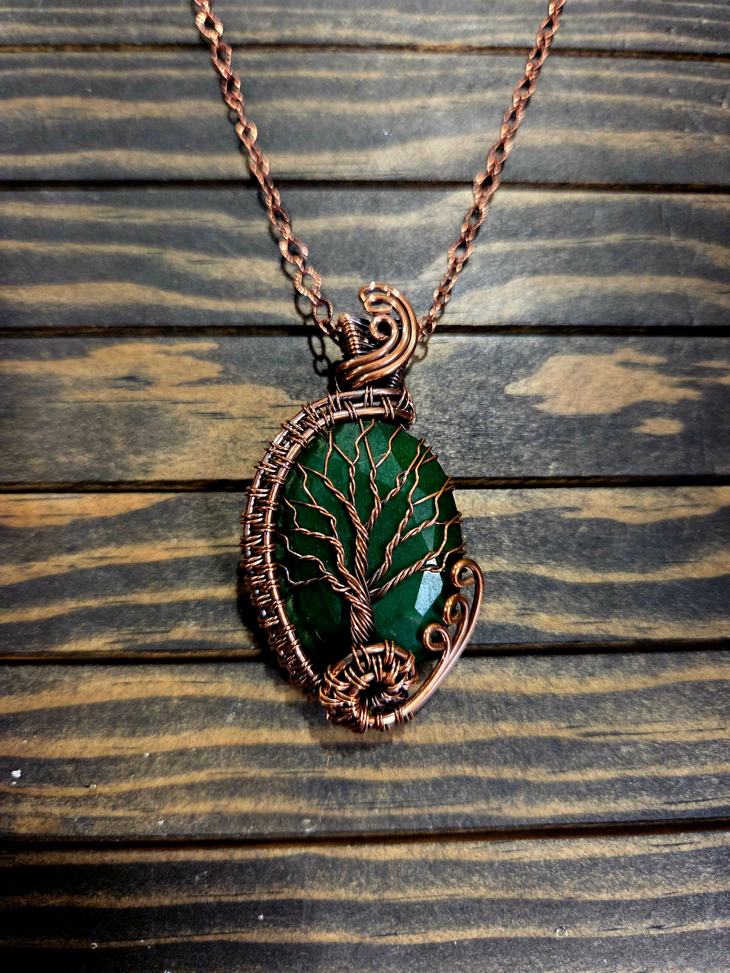 π³ Emerald Tree of Life Pendant π³