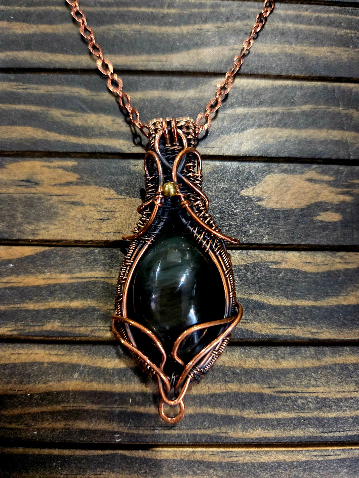 ✨ Natural Obsidian Protection Pendant ✨