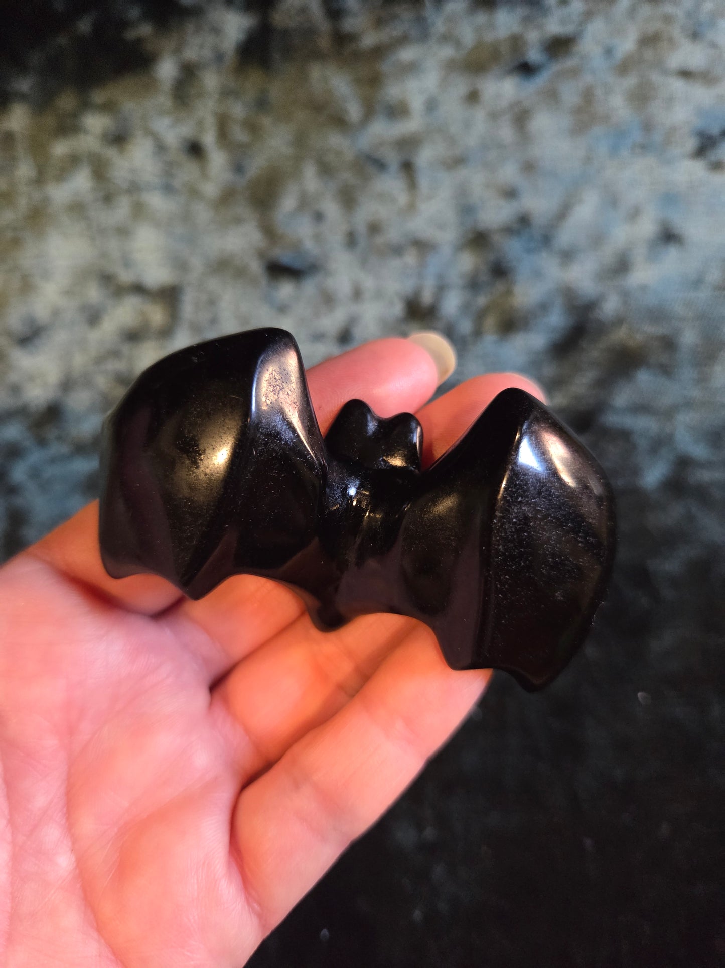🦇✨ Black Obsidian Bats – Protectors of the Night ✨🦇