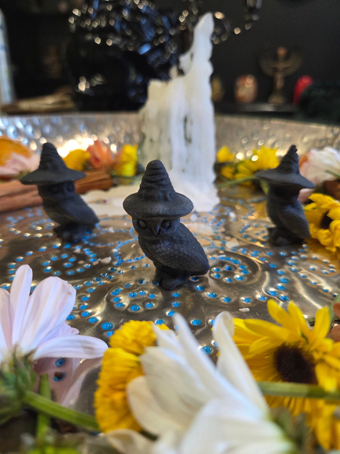 ✨🦉 Black Obsidian Owl Guardians 🦉✨