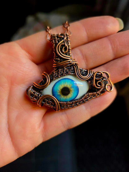 🔮 Blue Eye Protection Pendant 🔮