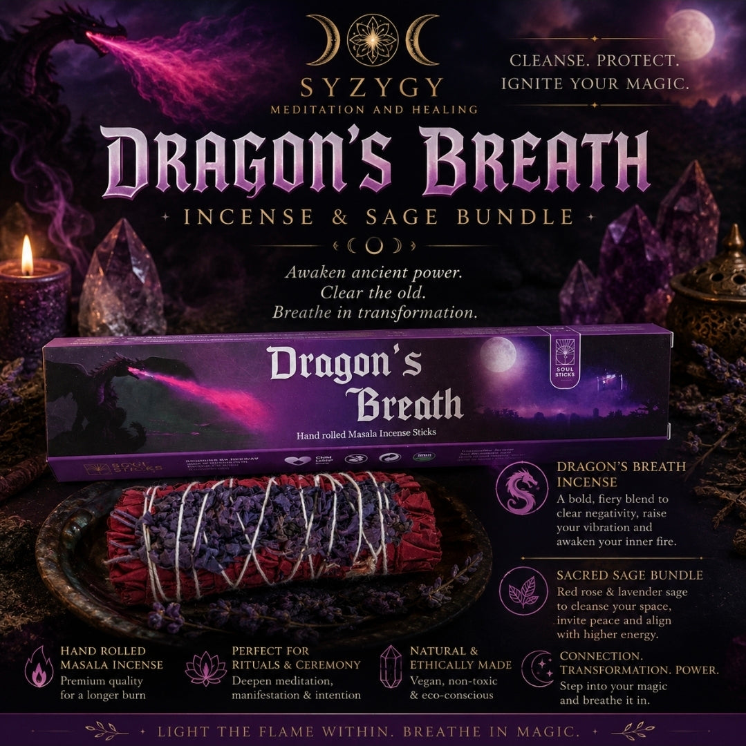 Dragon’s Breath Incense & Dragon’s Blood Lavender Sage Bundle