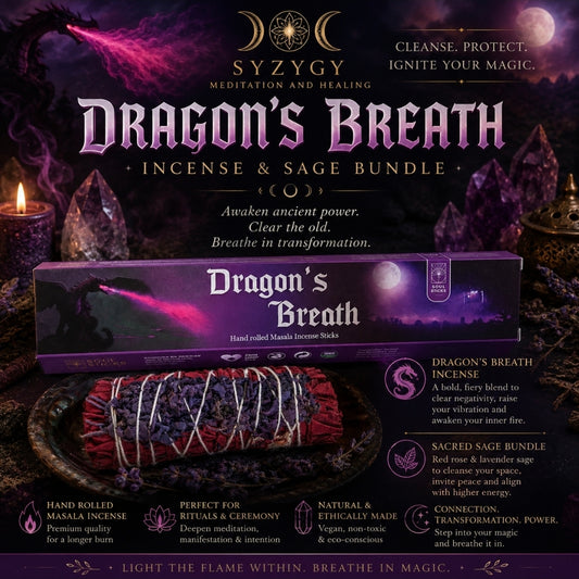 Dragon’s Breath Incense & Dragon’s Blood Lavender Sage Bundle