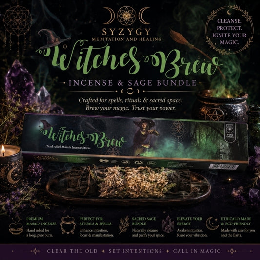 Witches Brew Incense & Sage Bundle